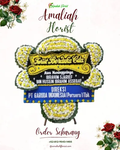 Papan Bunga Duka di Panyanggar